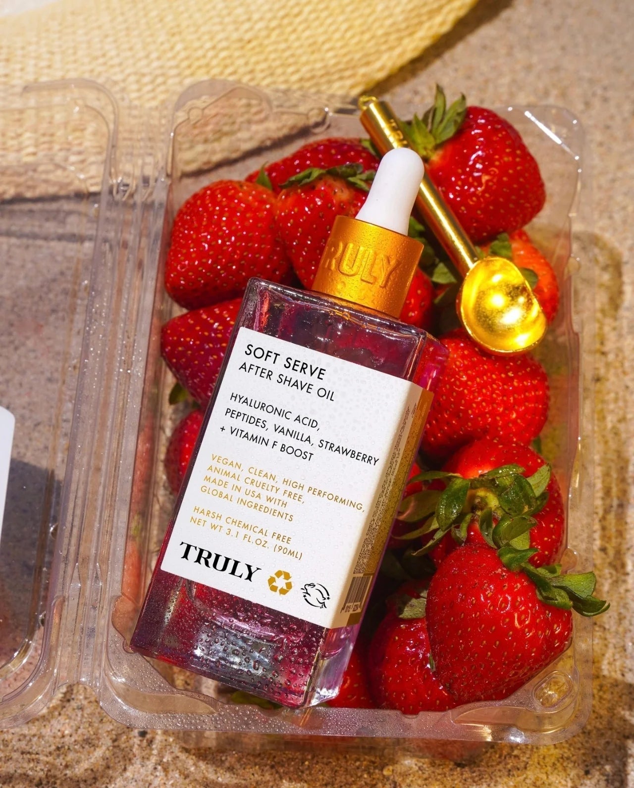 Truly Soft Server After Shave Oil