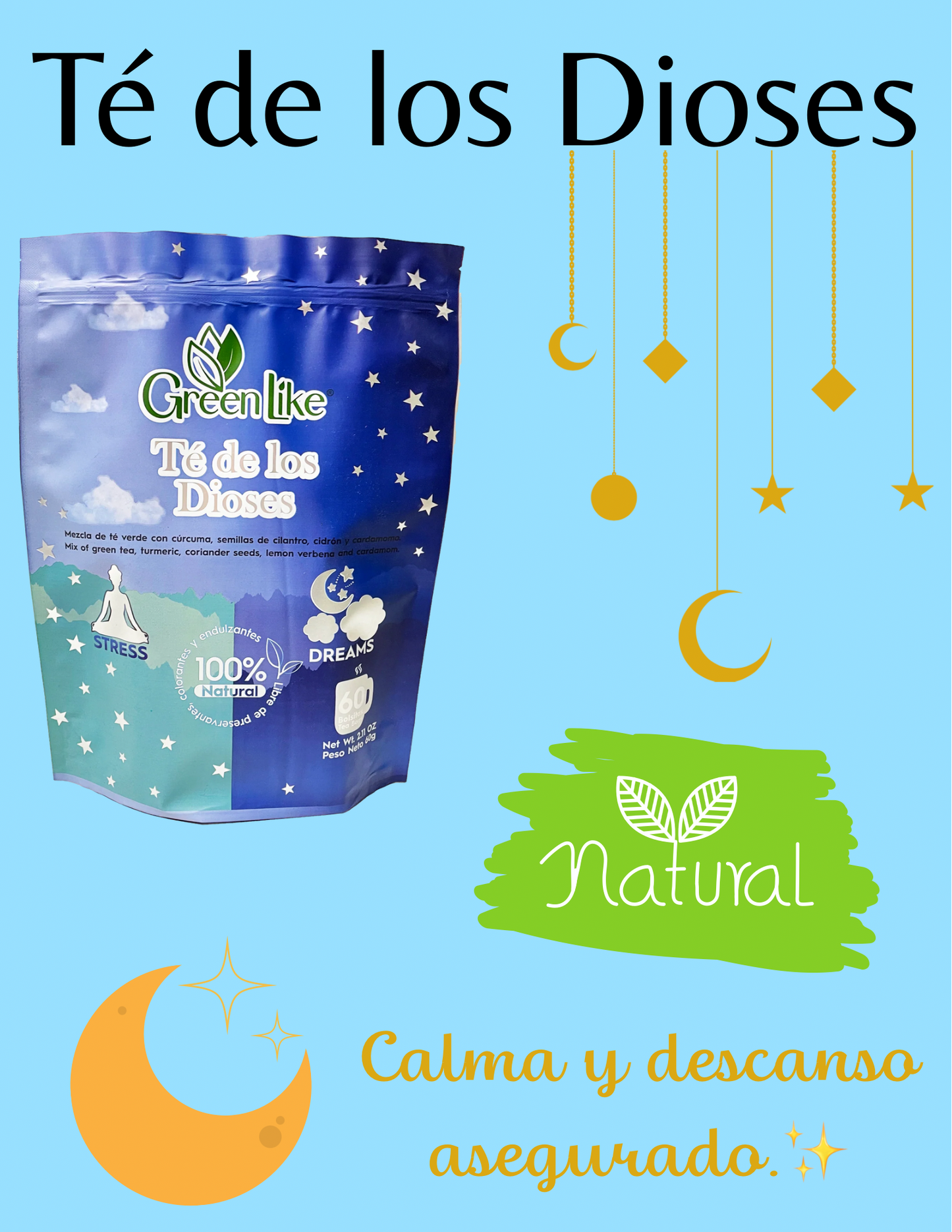 Green Like Té de los Dioses